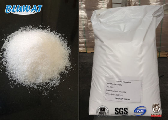 Αγορά Ανιονικό Polyacrylamide Bluwat για το πολυμερές σώμα ISO9001 σταθεροποίησης εδαφολογικών σταθεροποιητών σε απευθείας σύνδεση κατασκευή