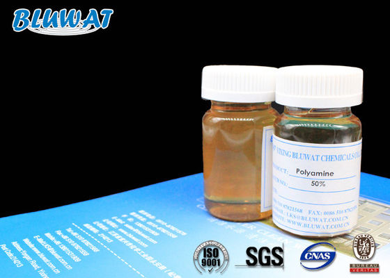 Αγορά Κατιονική πολυμερής 50% υγρή πολυαμίνη τεσσάρων καταστάσεων αμμωνίου κατεργασίας ύδατος σε απευθείας σύνδεση κατασκευή