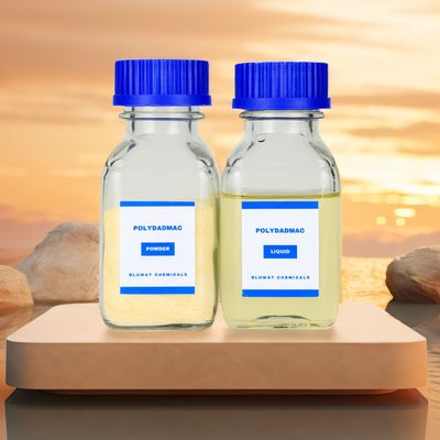 Αγορά Βιομηχανική ποιότητα PolyDADMAC υγρό κοαγουλαντικό για επεξεργασία νερού και λυμάτων στη Ρωσία Πολυμερές υψηλής πυκνότητας φορτίου σε απευθείας σύνδεση κατασκευή