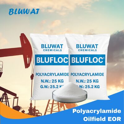 Αγορά Πολυμερές HPAM ανθεκτικό στο αλάτι με μοριακό βάρος 5-25 εκατομμυρίων για δεξαμενές πετρελαίου υψηλής αλατότητας σε 25kg/σακούλα σε απευθείας σύνδεση κατασκευή