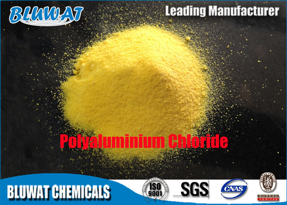 Polyaluminium χημικών ουσιών Bluwat κροκύδωση ανοικτό κίτρινο pH 3,0 - 5,0 χλωριδίου PAC