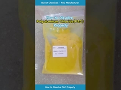 Πώς να διαλύσετε το χλωριούχο πολυαλουμίνιο (PAC) για την επεξεργασία νερού.