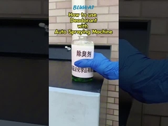 Πώς να χρησιμοποιήσετε φυτικό αντιοσμητικό με αυτόματο εξοπλισμό ψεκασμού.